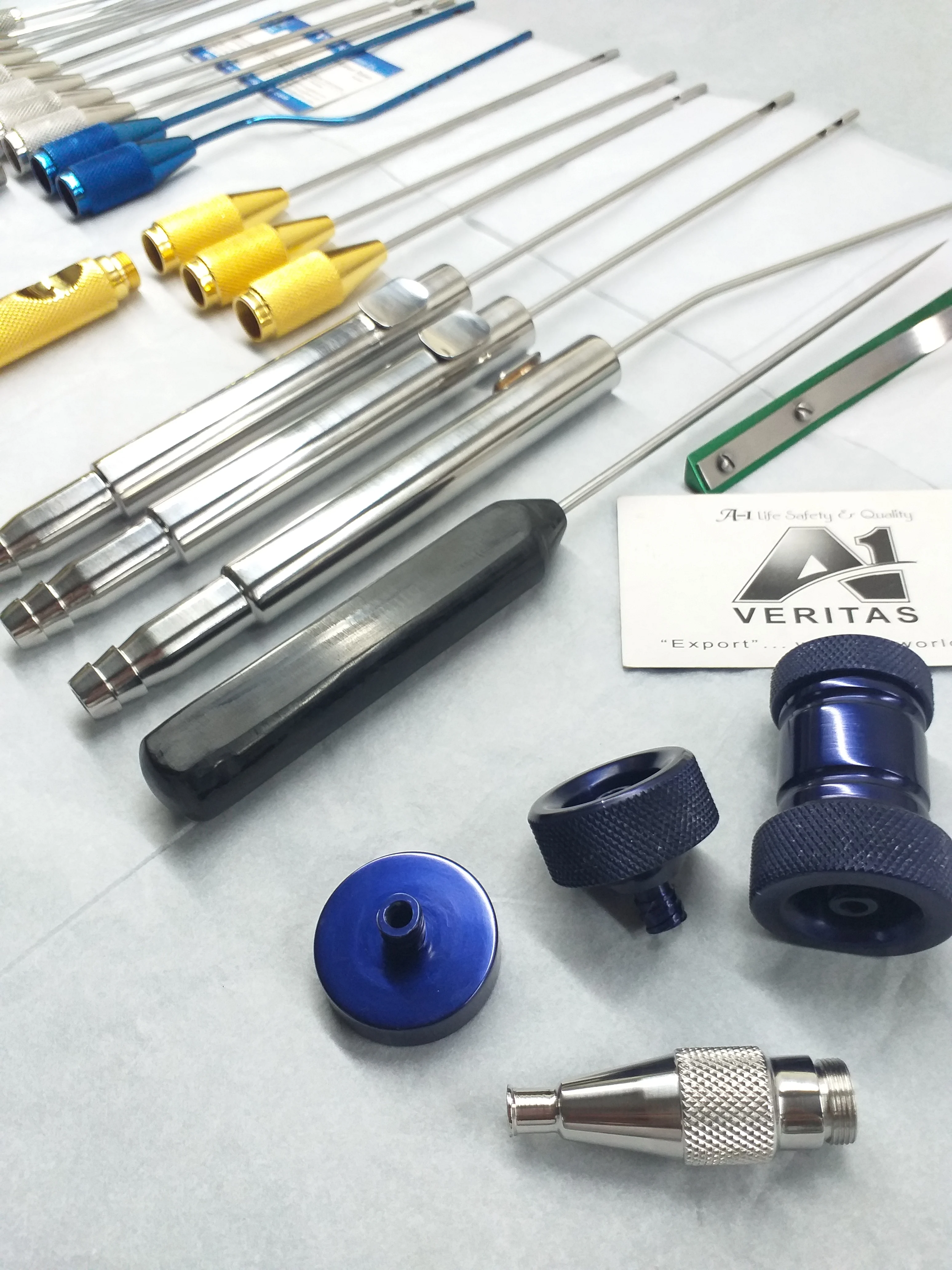 Best Quality Liposuction Luer Lock Cannula  Surgical Instruments Stainless Steel and Aluminum Material Reusable