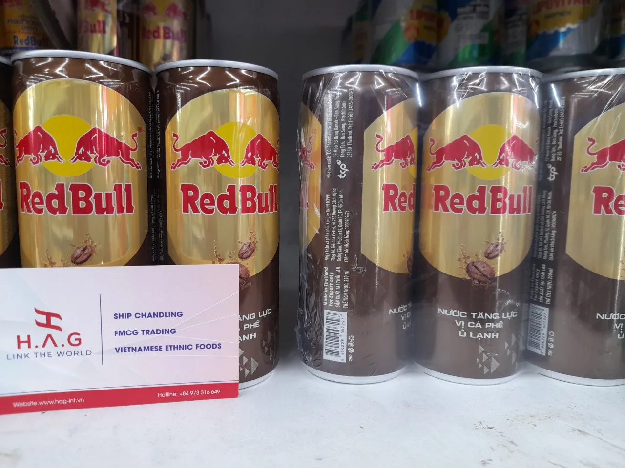 Экспорт оптом Энергетический Напиток Red + Bull Coffee 250 мл x 24