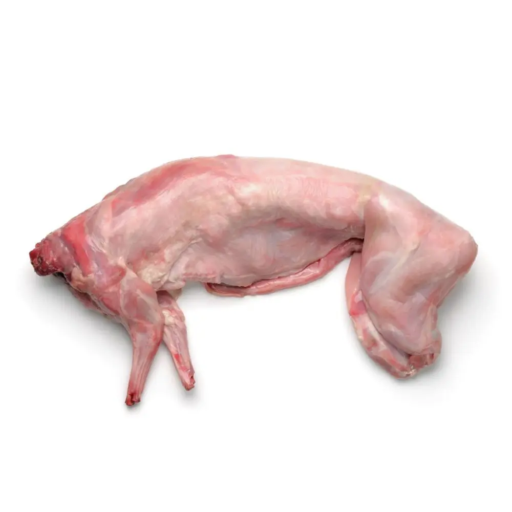 frozen rabbit hindlegs bone in skinless