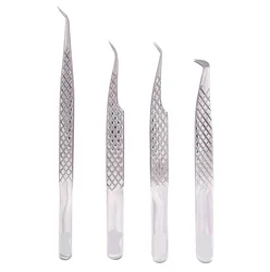 Eyelash Extension Tweezers for 3D-6D Stainless Steel Customize OEM Box Color Package Material