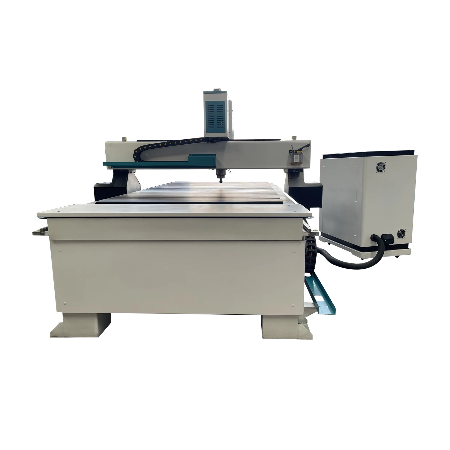 economical cnc wood cutting router double table frame structure for woodworking engraving