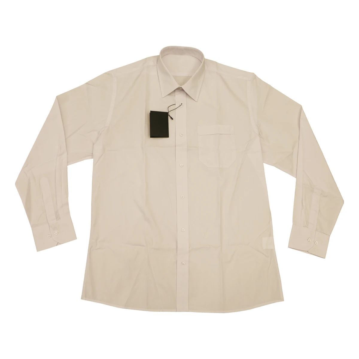 Мужская Повседневная рубашка с длинным рукавом, с логотипом