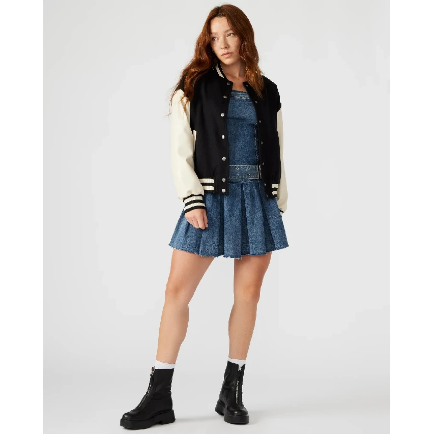 Wholesale Custom Logo Baseball Varsity Jacket Women High Quality Women Varsity Jacket Fall Varsity Jackets