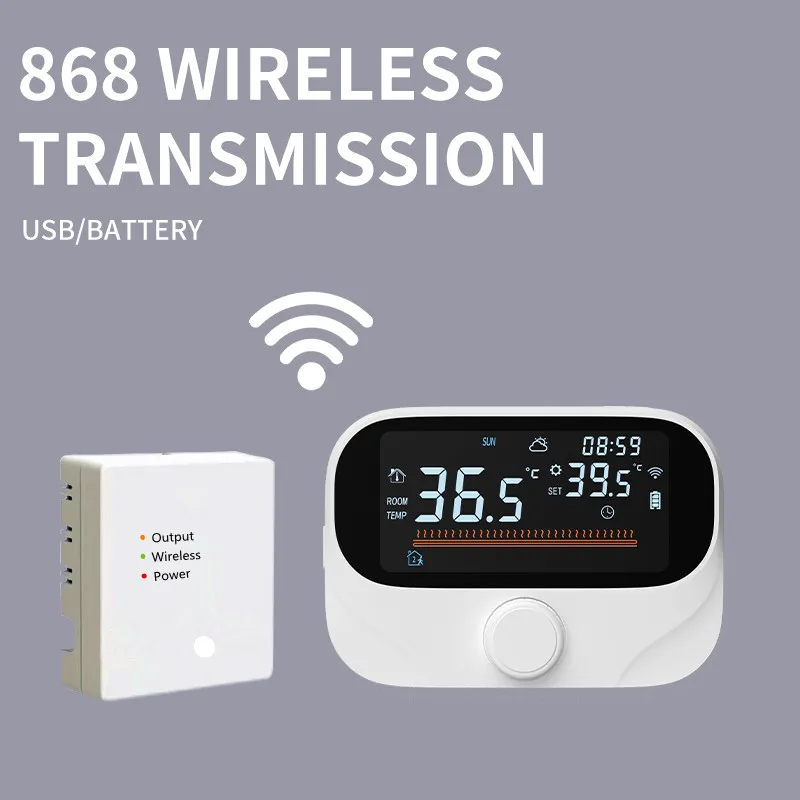 Wi-Fi умные термостаты радиочастотный 433 термостат настенный для печи