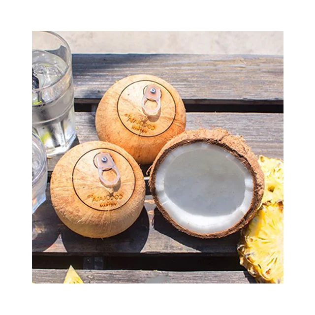 Fresh Young Coconut with Easy Ring Pull/  Fresh, Organic Coconuts Available