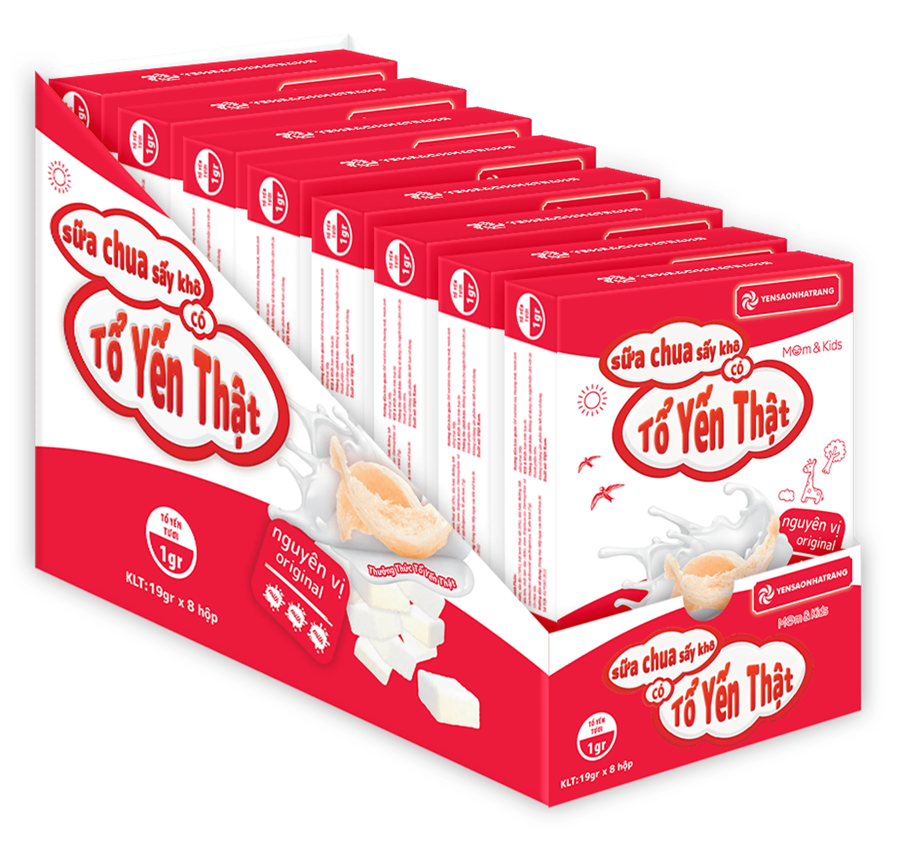 High Standard Freeze-Dried Yogurt (9.5g/box) Bag Storage Packing High Quality from Vietnam Supplier