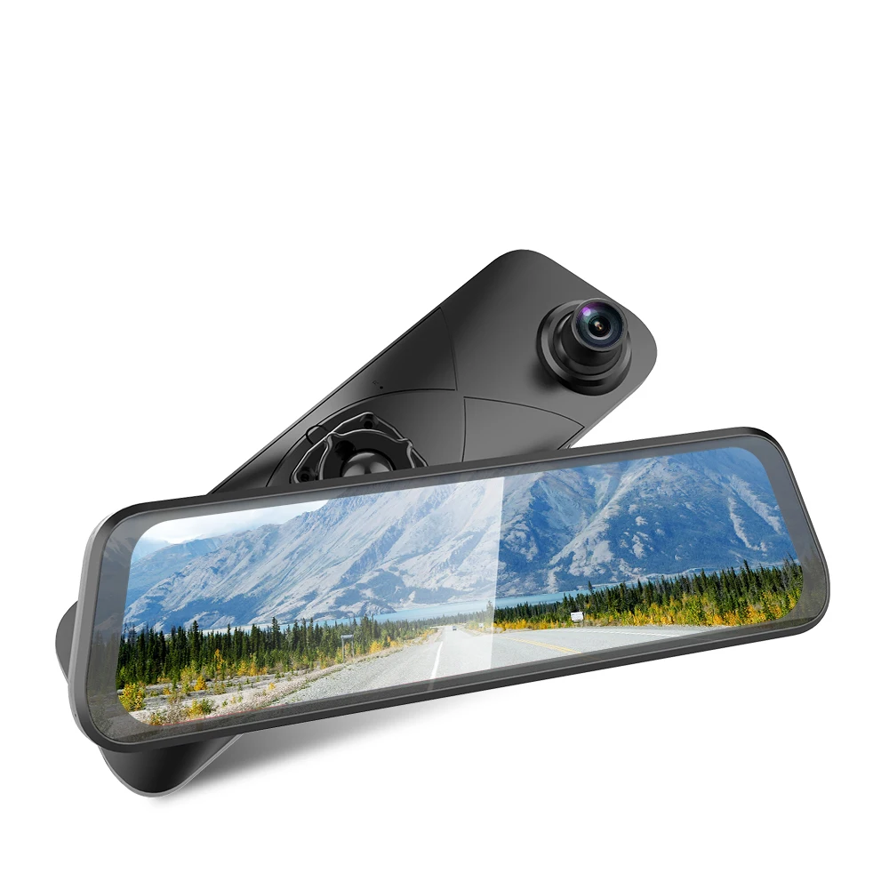 Universal Streaming Ai Mirror Wireless Carplay Android Auto Car Camera With BSD For Toyota Honda Volkswagen Ford Hyundai Jeep