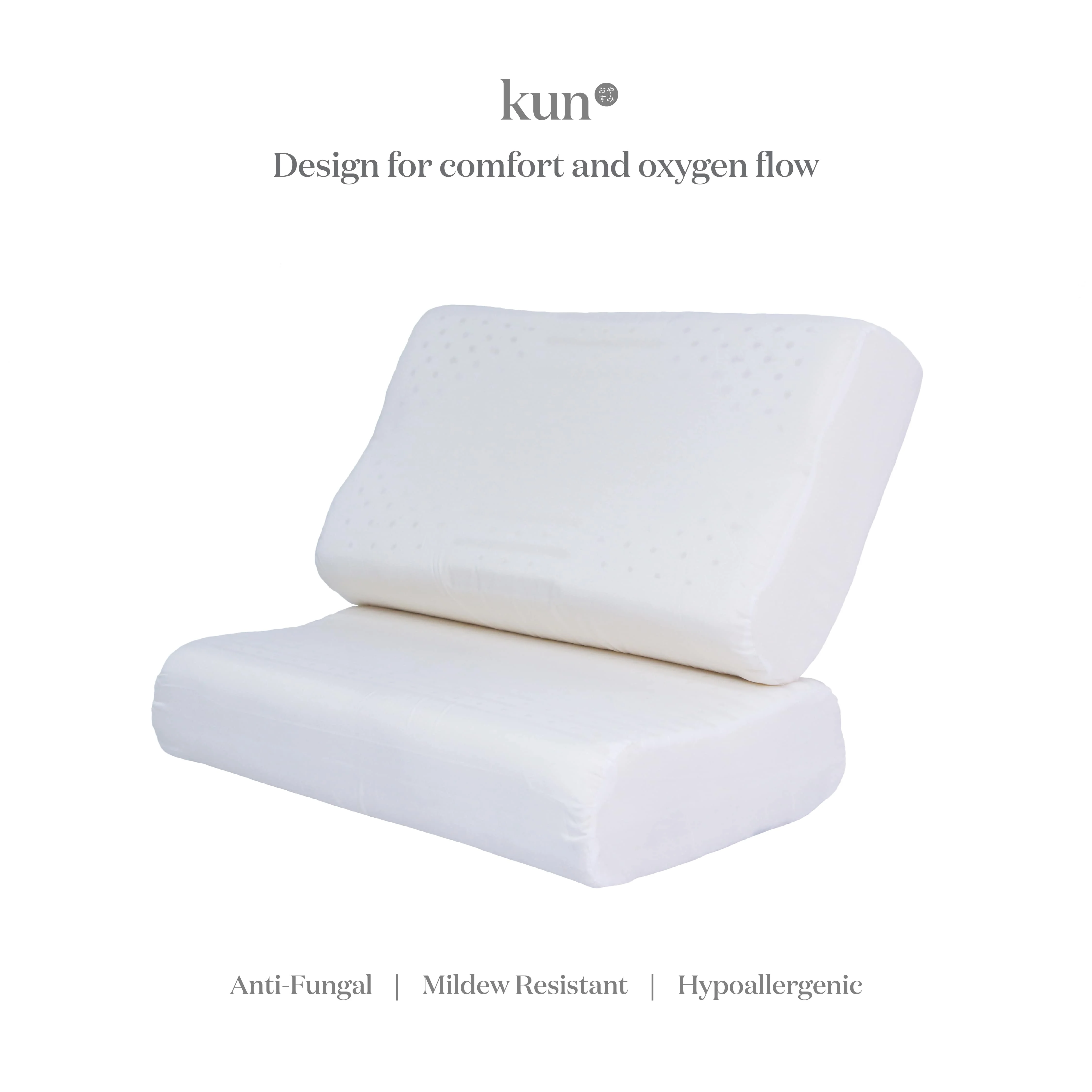 Wholesale ODM OEM Natural Latex Pillow Plain White Color Pillows for Sleep Good for Neck Support Cheap Price