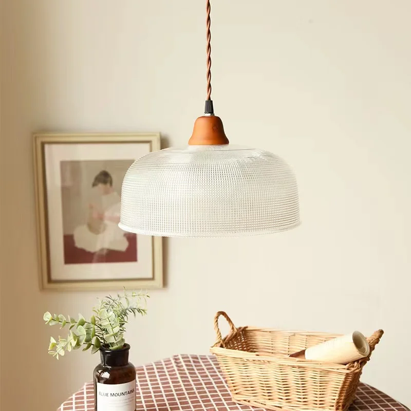 Modern Ceiling lampshade Loft Glass clear Pendant lamp shade