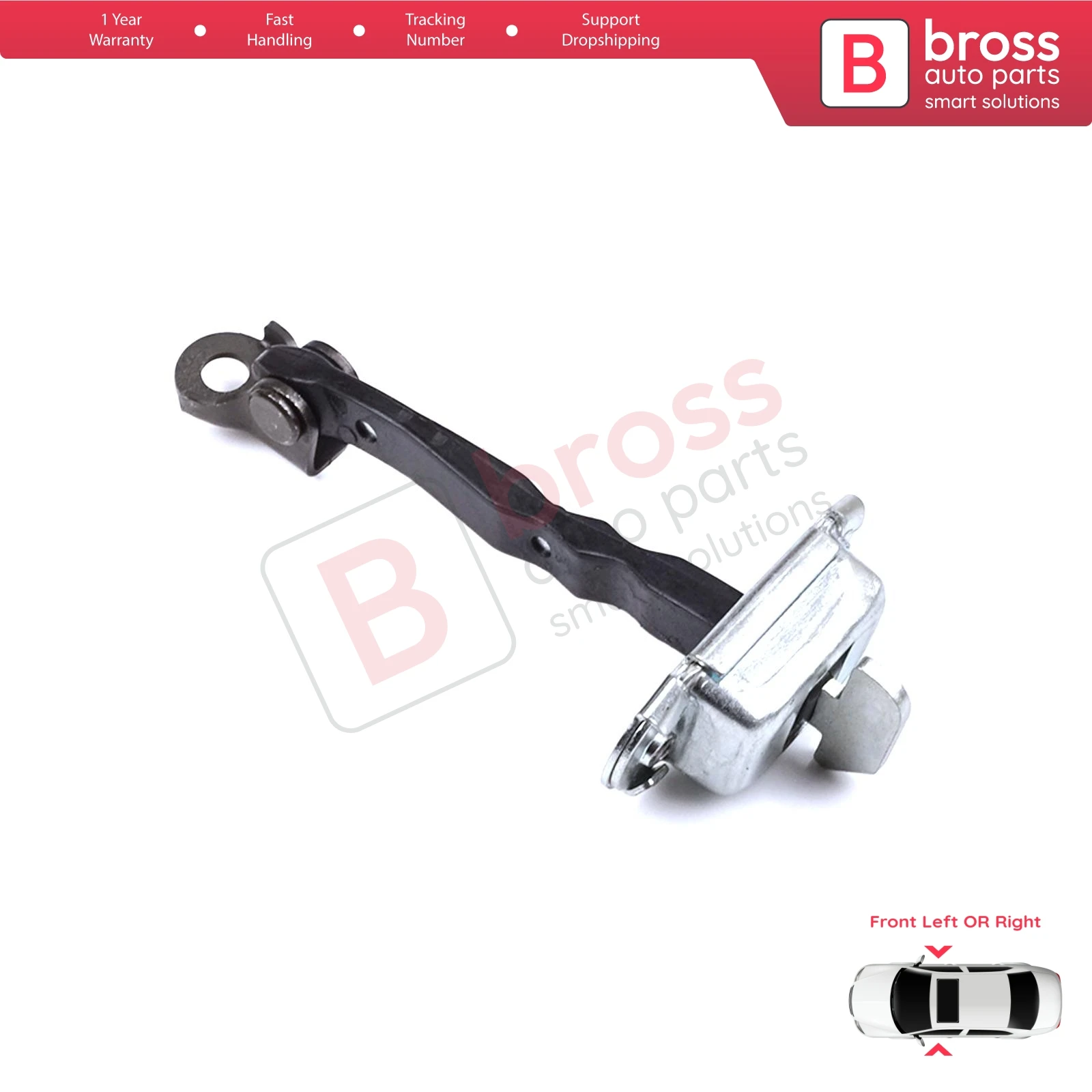 BDP1369  Front Door Stop Check Assy Limiter Strap for Toyota Yaris Vitz MK3 P13 2010-2020 Vios P15 Verso S P12 6861052130