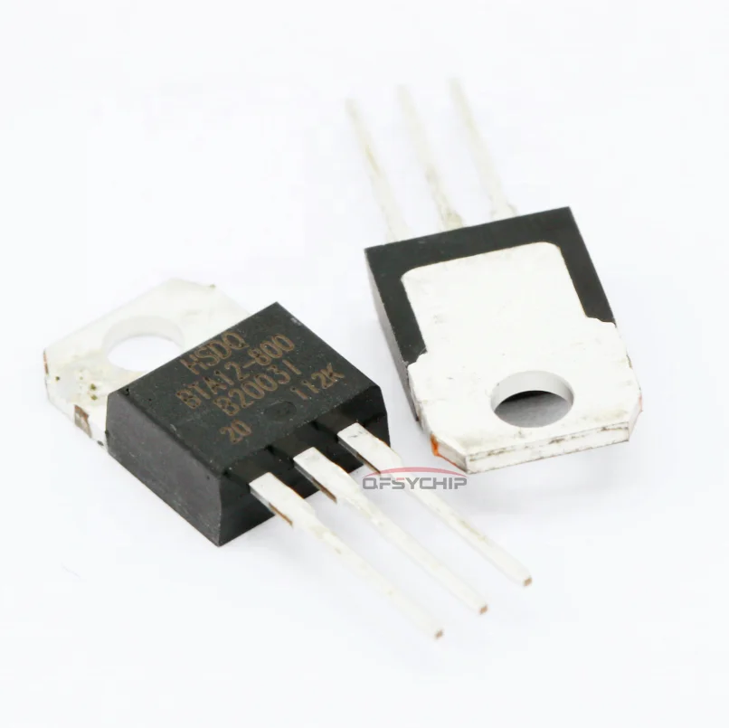 BTA12-800  TO-220  Triacs Silicon Bidirectional Thyristors BTA12-800B