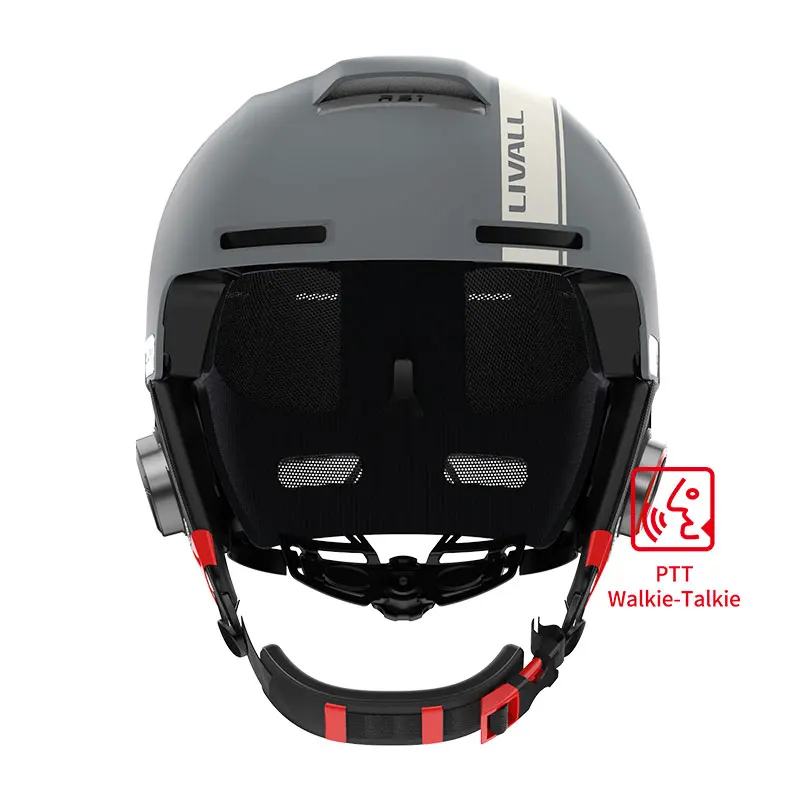 China factory PC+EPC LIVALL RS1 outdoor sports water ski intercom ski snowboard adjustable helmet with bluetooth