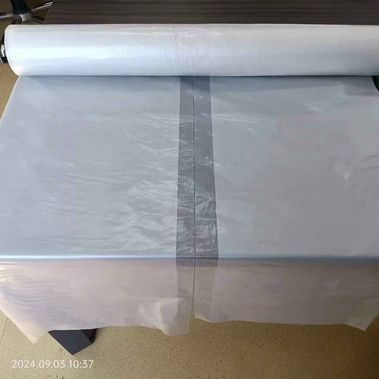 20x100ft poly sheeting film for covering furniture vapor barrier and surface protection