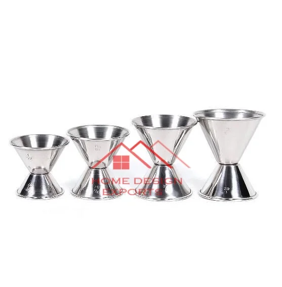 Competitive price Pure Copper jigger Glass with handle top design For Kitchenware Hotel And Bars Design Copper jigger Glass