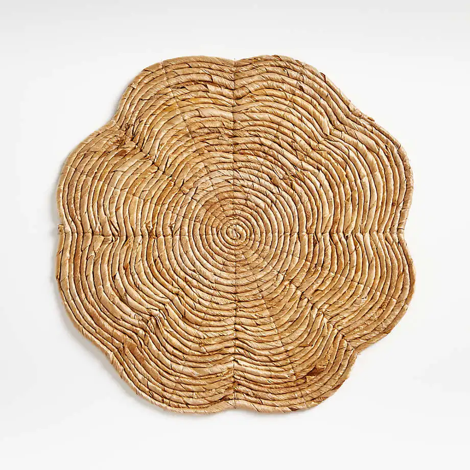 New design high-quality eco-friendly rattan wicker table placemat for dinning-kitchen-decoration handmade form Vietnam