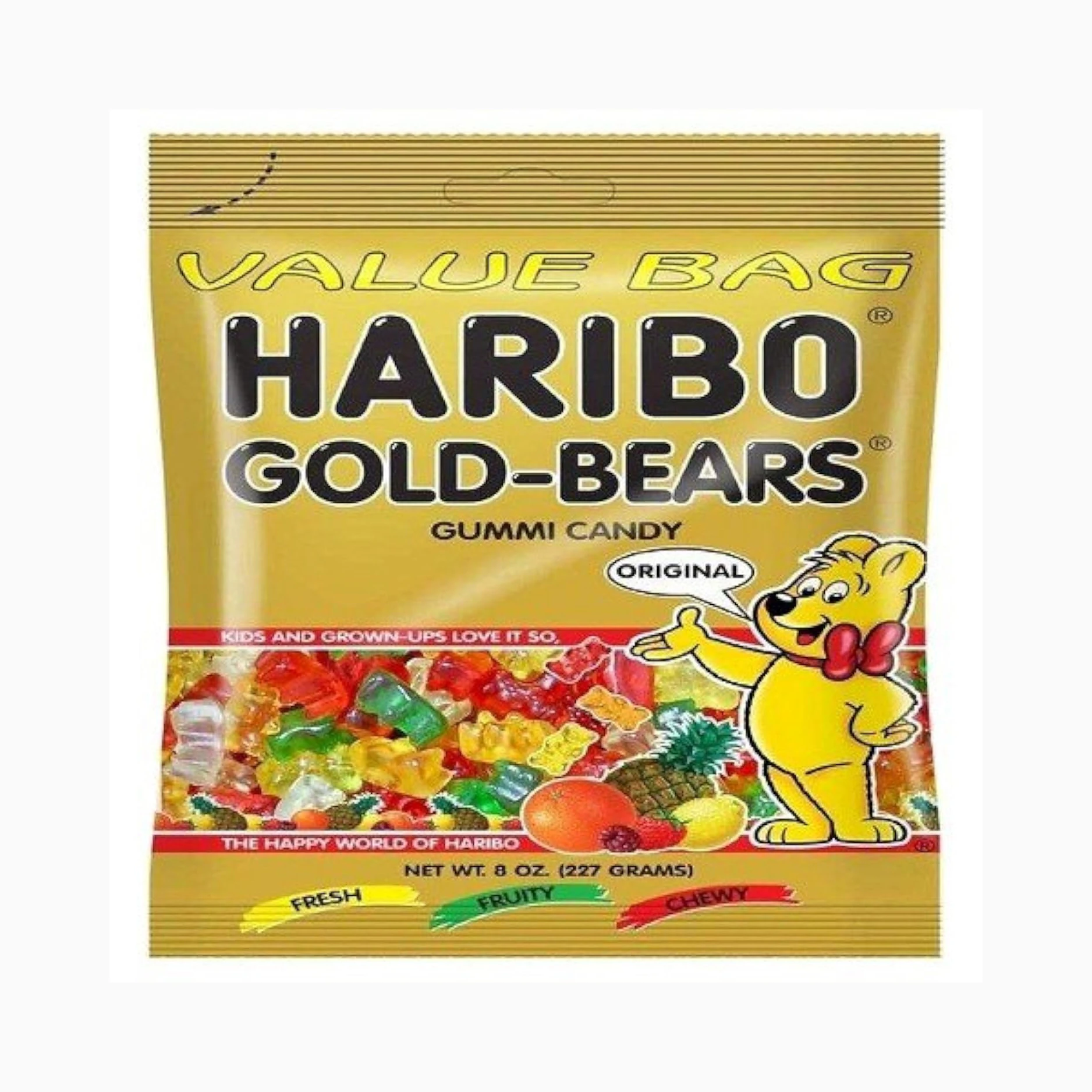 Haribo gummy - 30 Packs of 100gr - Candies and Chewing Gum