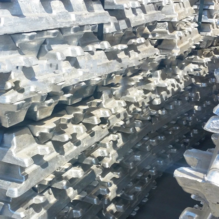 Wholeleae Aluminum ingot A7 99.7%and A8 99.85%aluminium alloy ingot