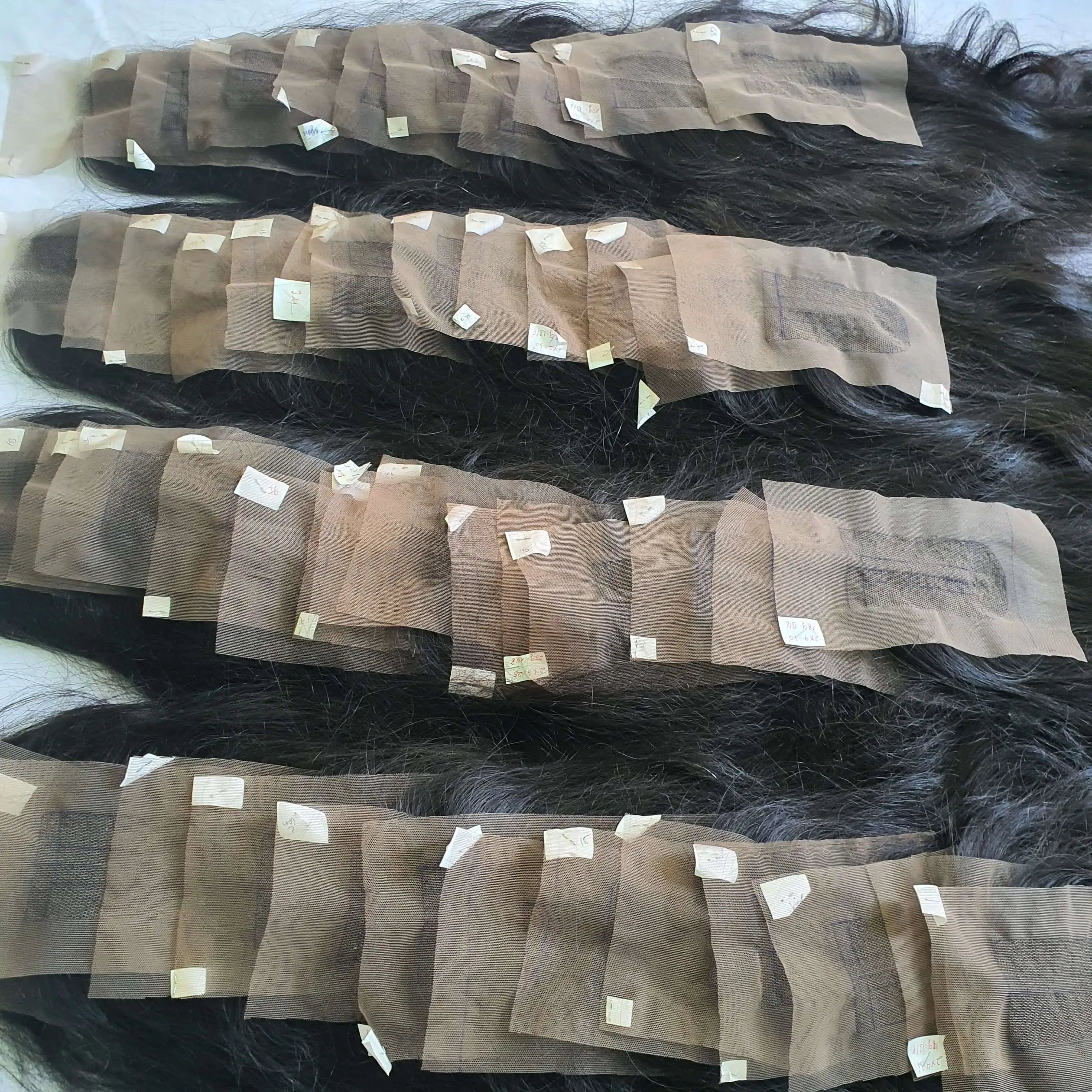 HD lace frontal closure invisible knots Vietnamese raw hair human hair bundles