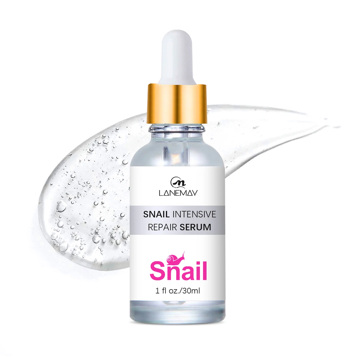 Organic Anti Aging Anti Acne Face Skin Care Serum Collagen Snail Repair Whitening Face Mucin Power Essence Hydrating Serum