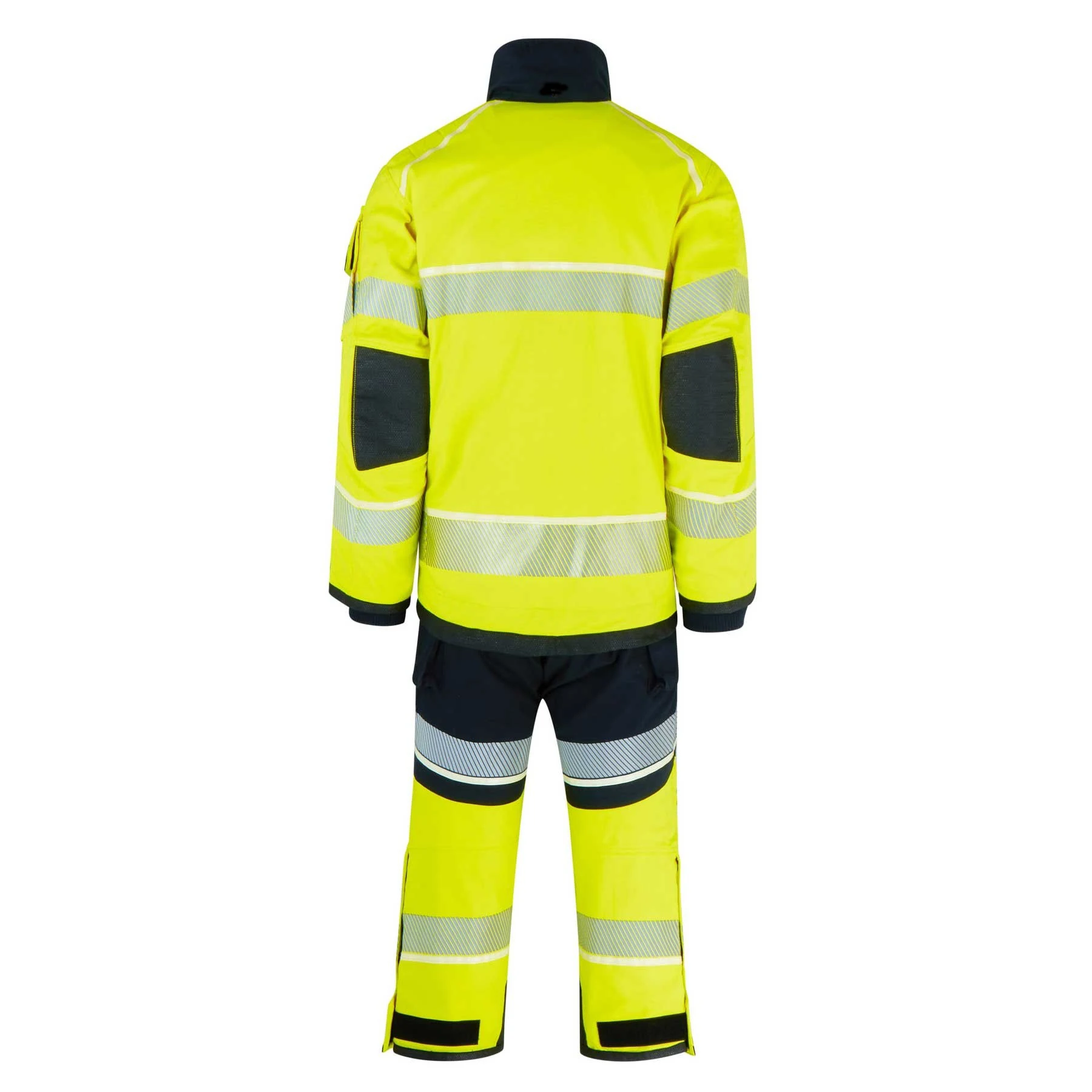 Fire retardant safety fireman coverall suit workwear suit Reflective Tape coverall overall suits