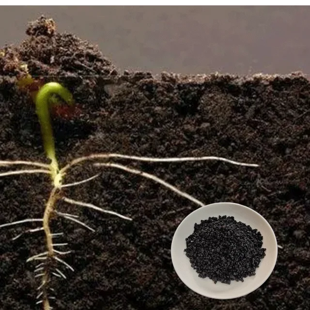 hot sale 100% water soluble organic fertilizer potassium humate granule