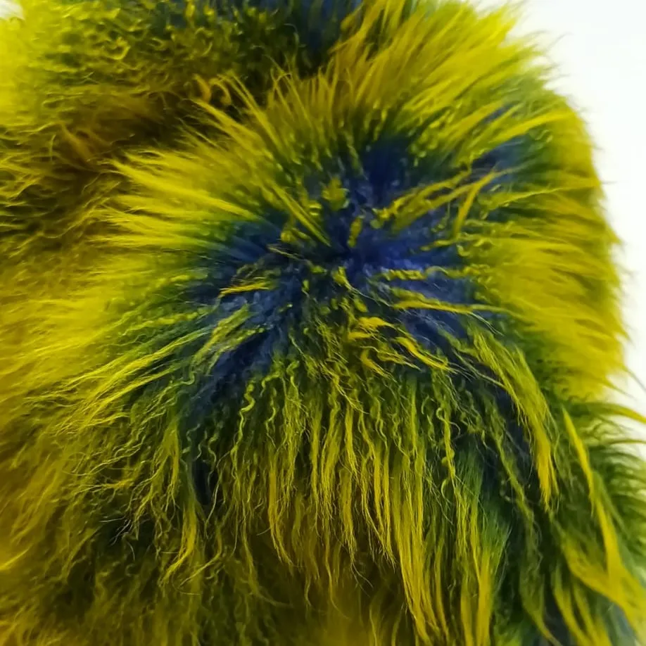 Italian Goat Fur Capra Cachemere Premium Quality ISO 9001 Certified Made in Italy Available in All Colors