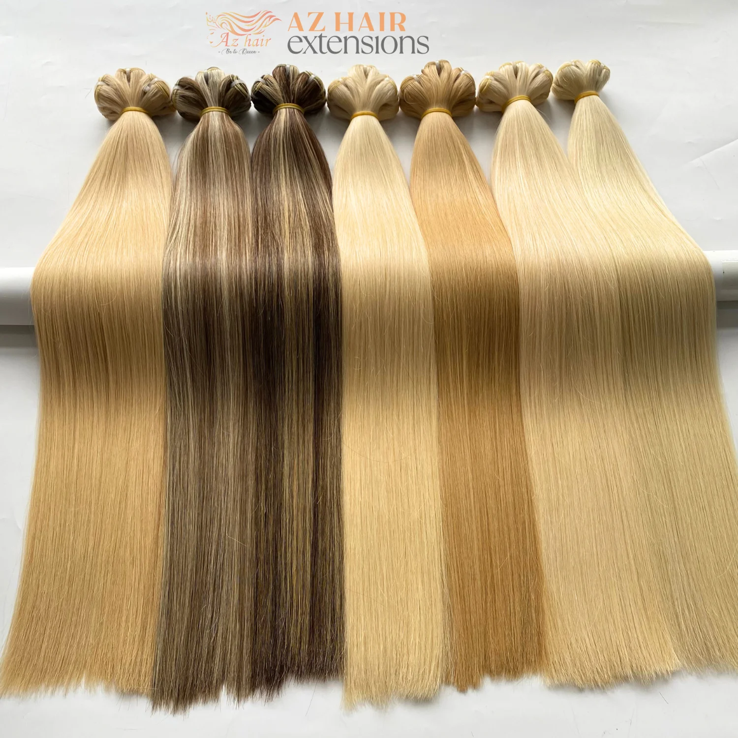 Hot Selling Products 2024 Weft Human Hair Extensions From Natural Hair Vietnam