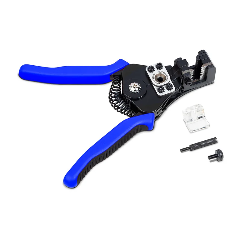 Taiwan Wire Cutter, Heavy Duty Automatic Wire Stripper Tool for 8-20 AWG Solid and 10-22 AWG Stranded Electrical Wire