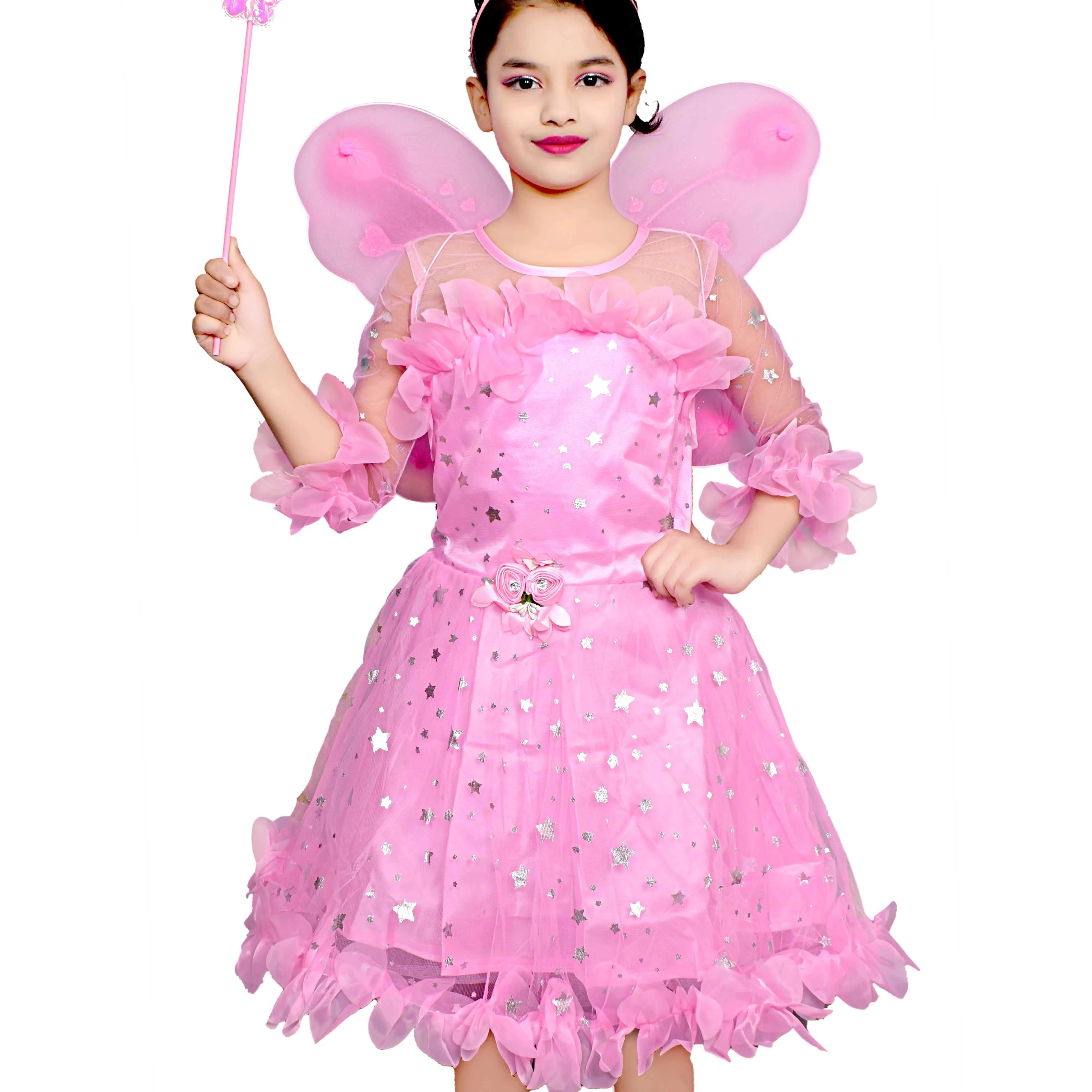 High on Demand New Design Angle Frock for Girls Casual Dress Available at Affordable Price from India