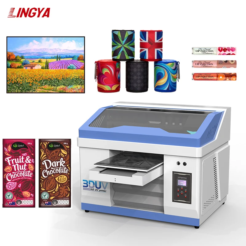 Factory wholesale of 3060UV printers, small and convenient A3 printers, coasters, lipstick tubes, and other A3UV flat panels