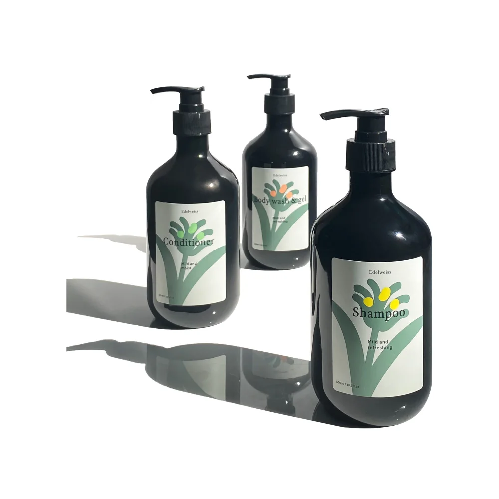 [EDELWEISS NATURE] EDELWEISS Mild and Refreshing Shampoo Suitable for Sensitive scalp Korean Beauty Hair Shampoo