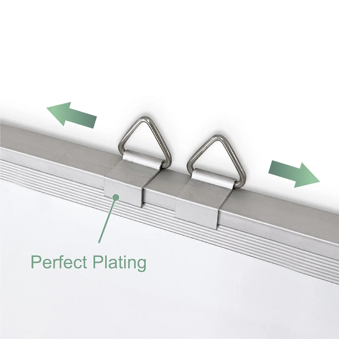 School dry erase  teaching white board with aluminum frame