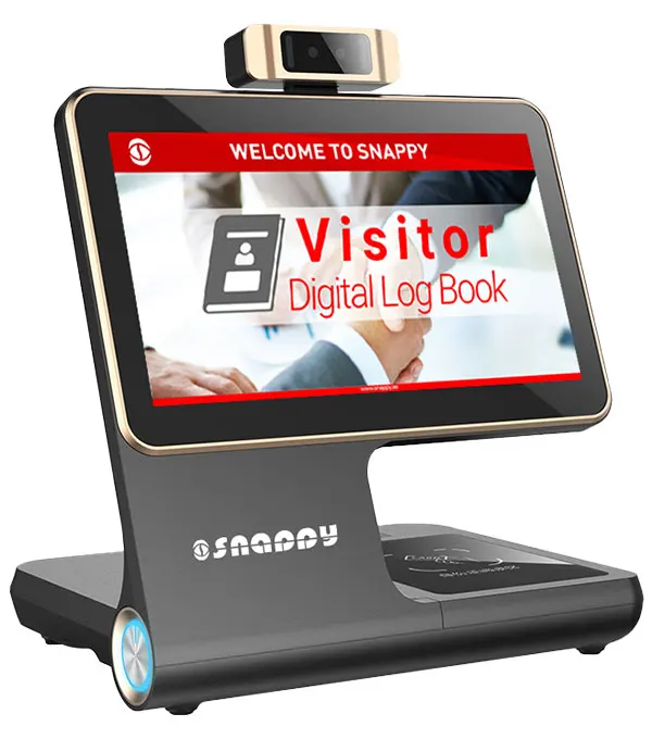 Недавно запущенный цифровой журнал для посетителей с системой управления посетителями. Multi Поддержка языка. Киоск самообслуживания