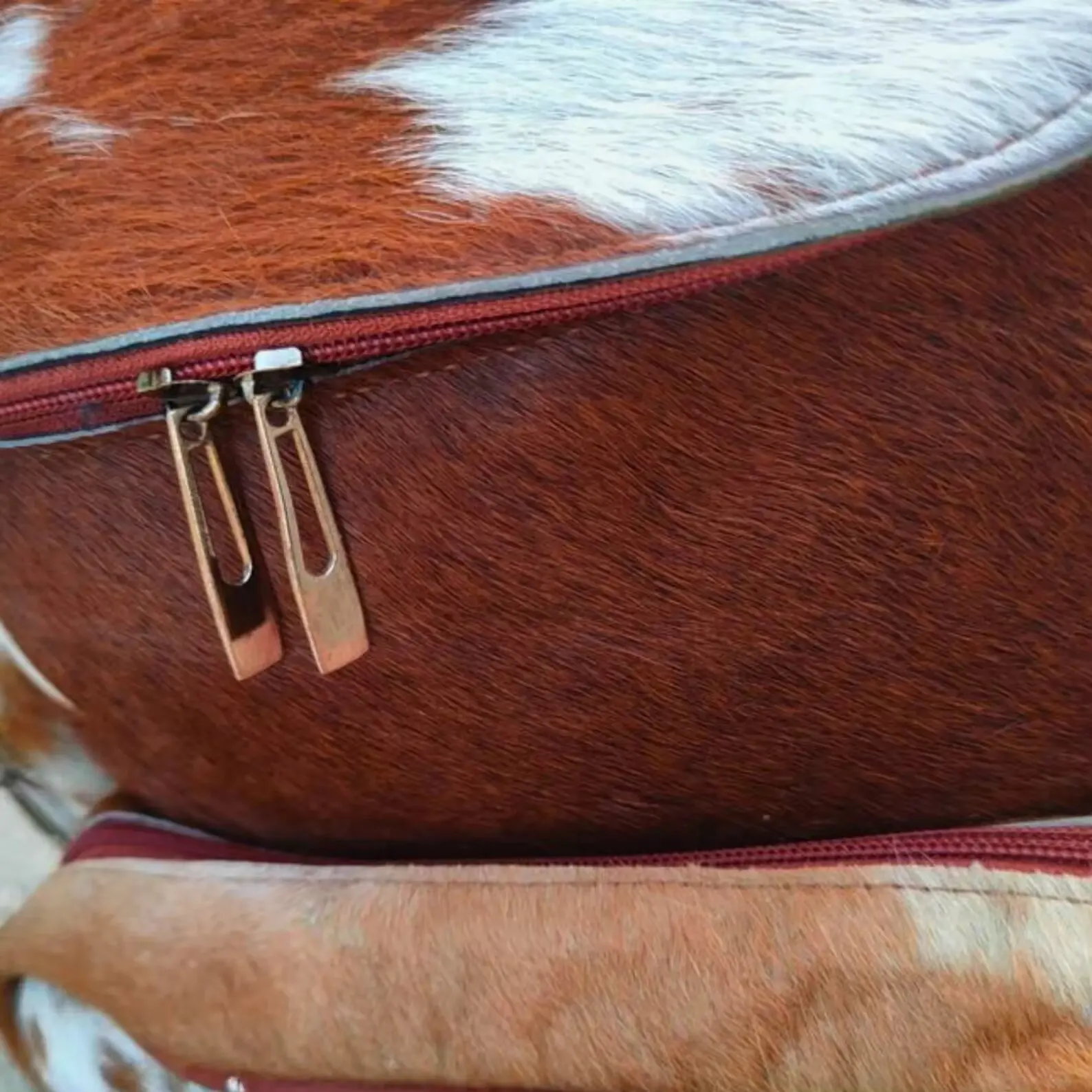 High Quality Durable Hand Made Lightweight Spacious Cowhide Leather Backpack Bag In Western Design for Export Selling