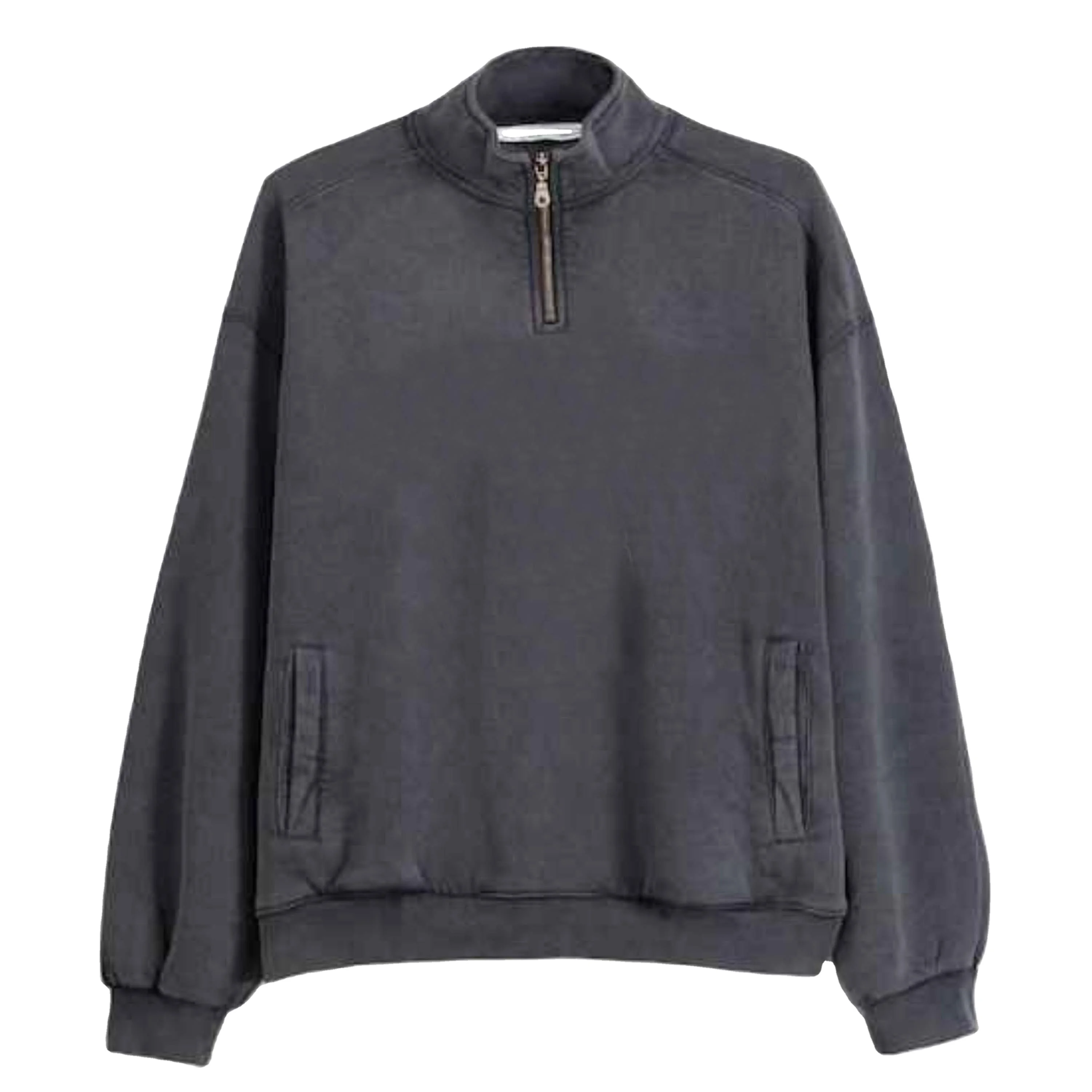 Hot Sales Jogging Mens Half Zip Up Sweatshirt Hoodies Custom Casual Fleece Pullover 1/4 Zip Sweatshirt for Men