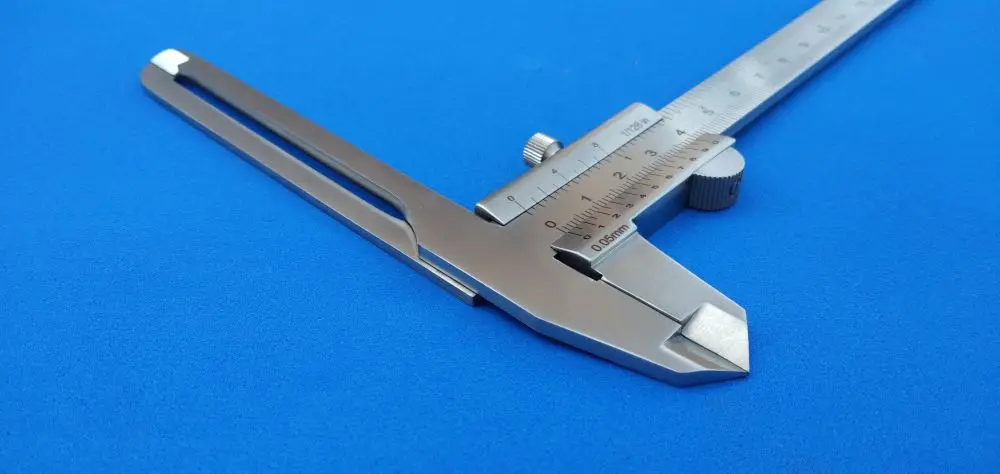 Surgical Instruments Measuring caliper 9 vernier large double claw | Heavy Duty Long Jaw Vernier Caliper, For Laboratory