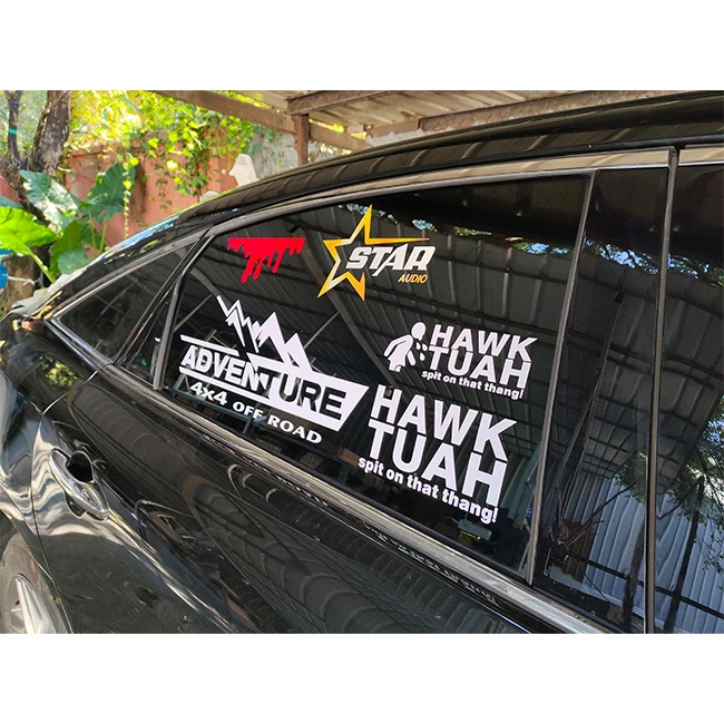 Непромокаемые виниловые наклейки для автомобиля