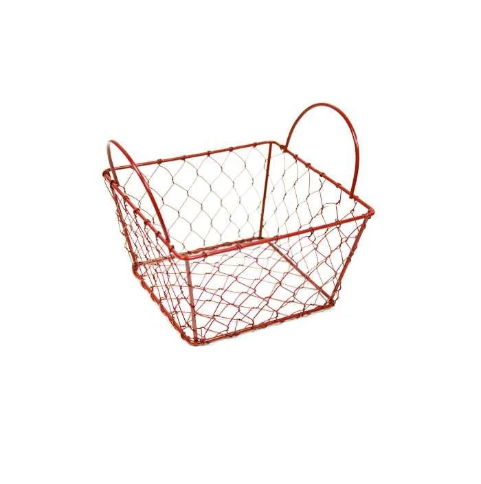 Metal Wire Basket Excellent Quality Handmade Hot Selling Luxury Basket Classic Stylish Decorative Metal Basket