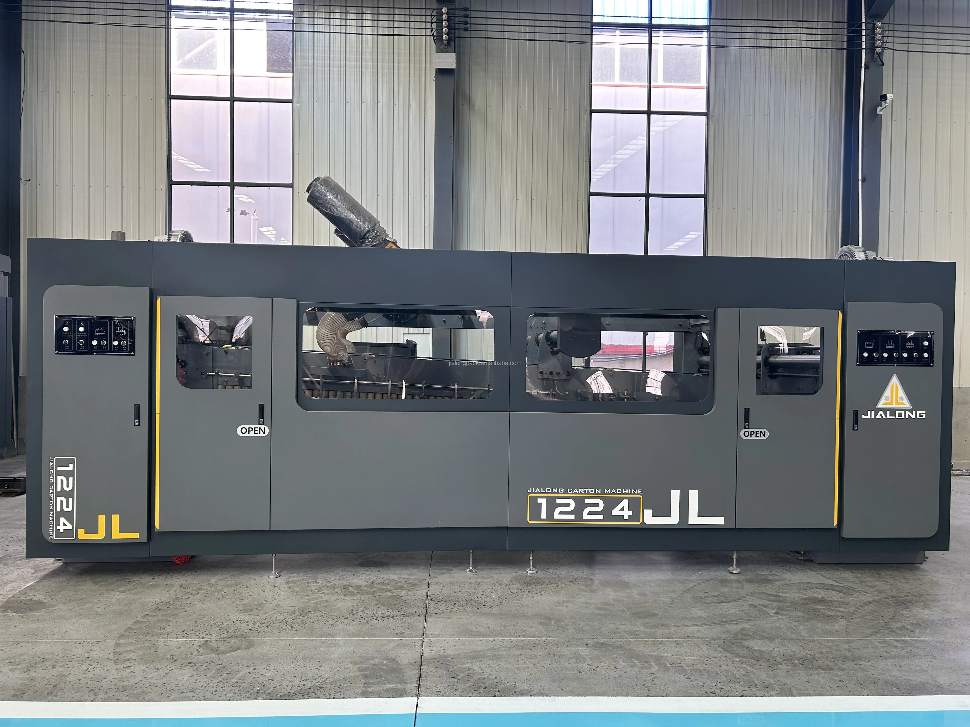 High quality FFG flexo printer slotter rotary die cutter in line folder gluer and automatic bundling machine
