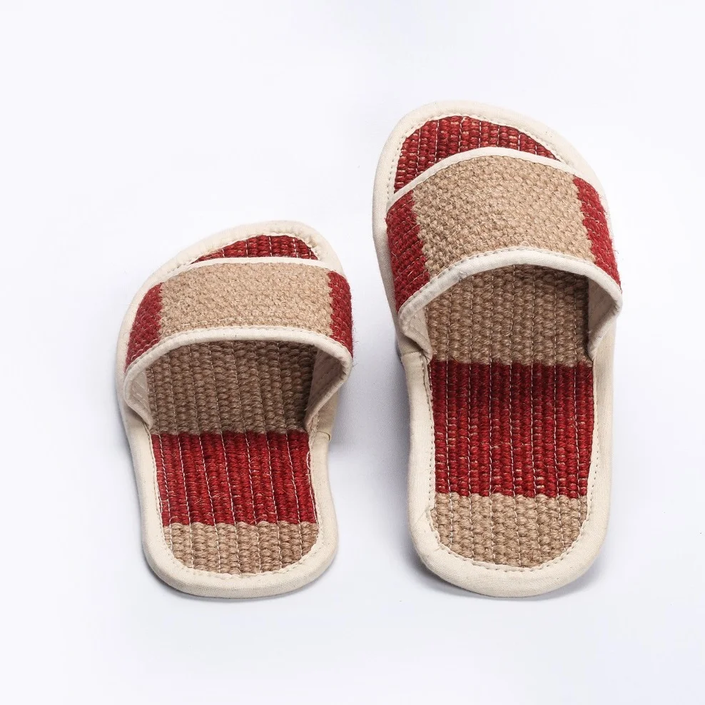 Top Quality & Low Price Direct Factory Manufacturer Jute Shoes Bangladesh Indoor & Outdoor Jute Comfortable flat Sandal
