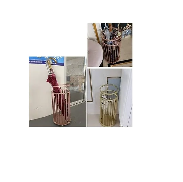 Industrial Design Umbrella Stand 3 Compartment Display Holder Rack Umbrella Stand Made in India Export Quality Bulk Quantity Han