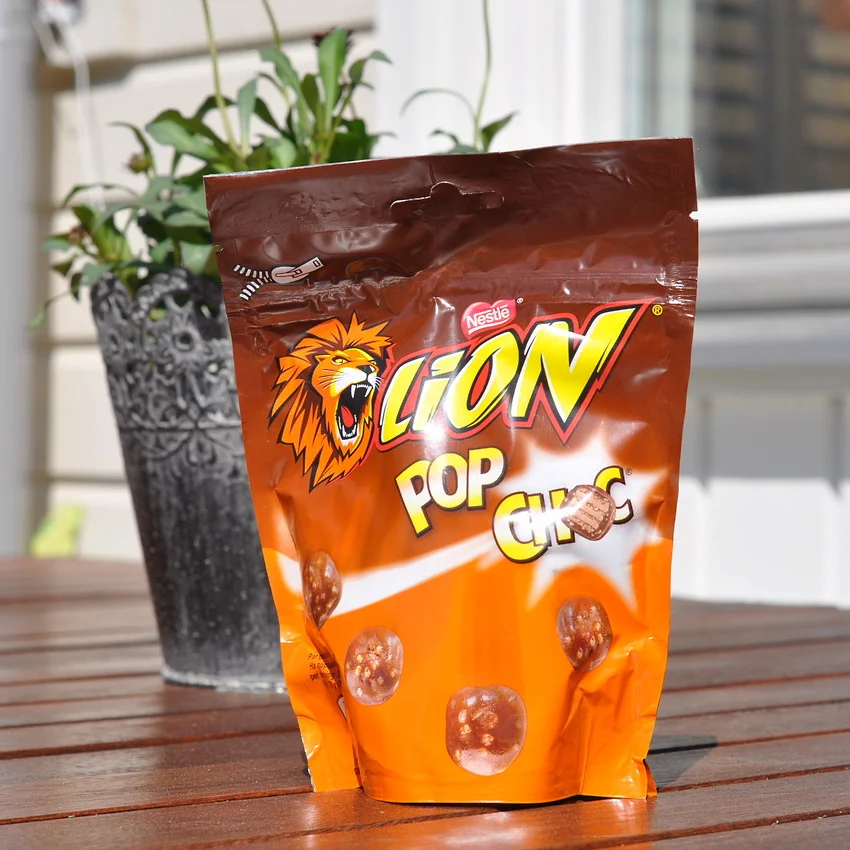 Лучший Лев поп-шоколад, полная коробка из 24 батончиков, упаковка для конфет, пищевые Твердые бисквитные цветные кондитерские изделия