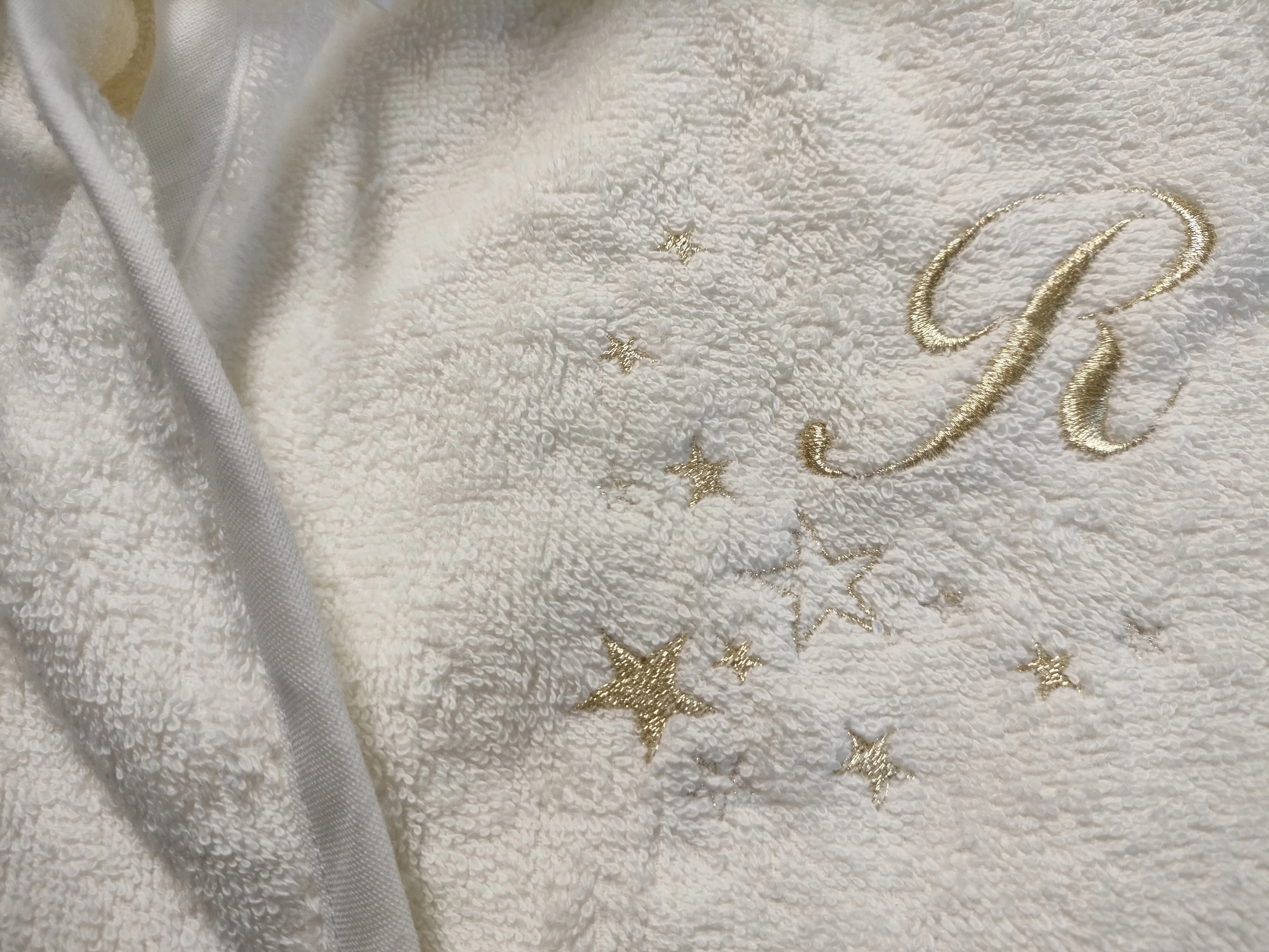 Заводская цена ручная работа Terrycloth банный халат для детей Золотая Звезда