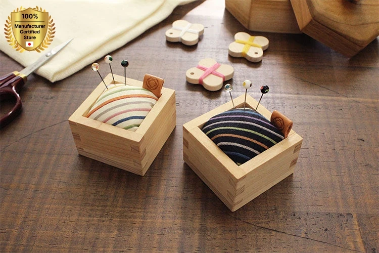 cohana Shippou pin cushion cohana cloisonne waiting pins and Ogura-ori needlepins thread clipper small scissors sewing needles
