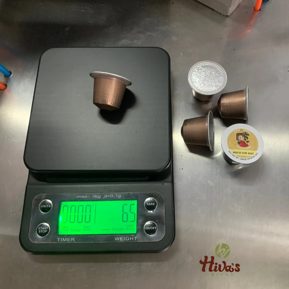 Nespresso compatiple Capsule Coffee at Factory Viet Nam Coffee ROBUSTA ARABICA Premium fruity 5.8g Cheap price Ready to Export