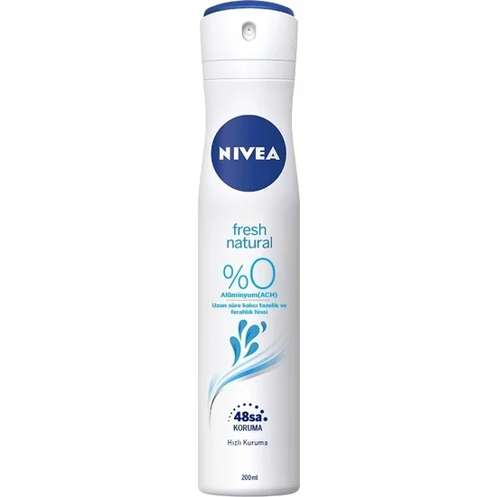 Nivea Fresh Natural WOMEN Deodorant Spray 200 ml