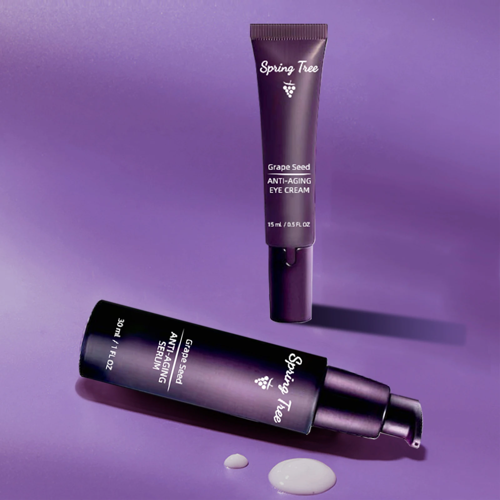 New  korean arrival grape seed repairing set private label vitamin c skin lightening skin care kit whitening skin care sets