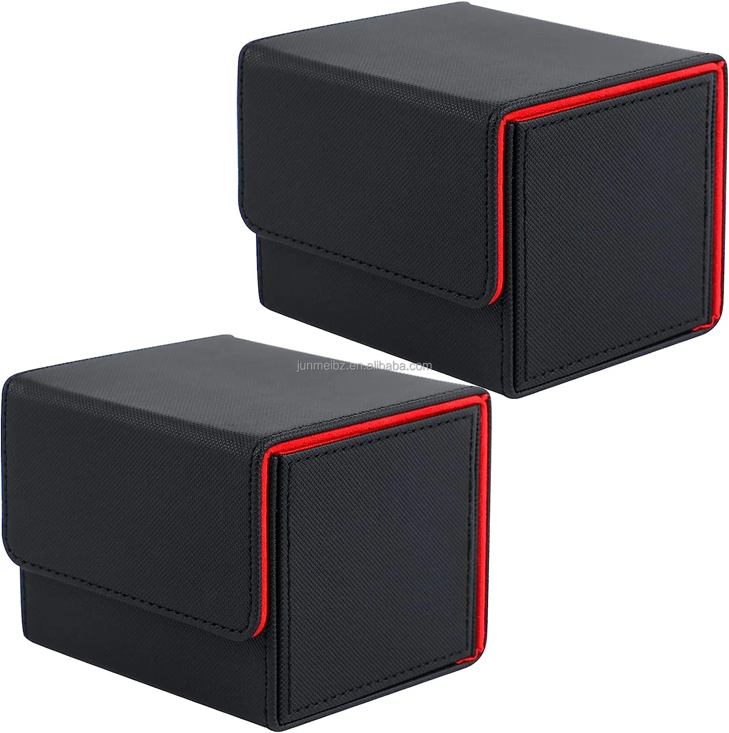 High-End Custom Card Deck Box Yugioh MTG Trading Card PU Leather Deck Box Storage Game Card Box