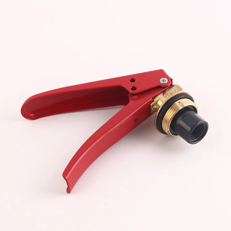 Factory Abc Powder Fire Extinguisher Valve with Hook ABC Powder Foam co2 Red Black Support OEM