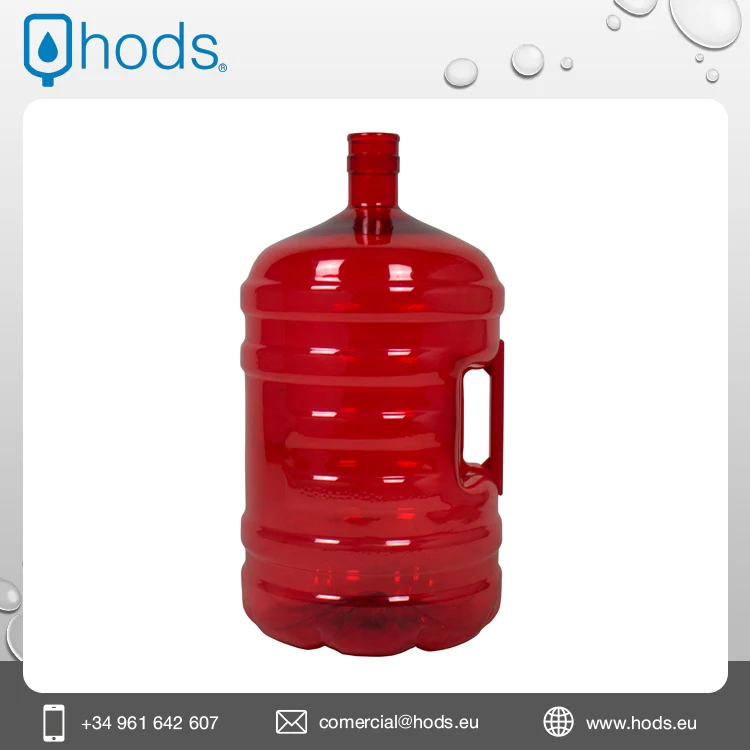 Hot Selling Premium Quality 18.9 Liters Capacity BPA Free Plastic PET 5 Gallon Water Bottle with Inserted ABS Handle